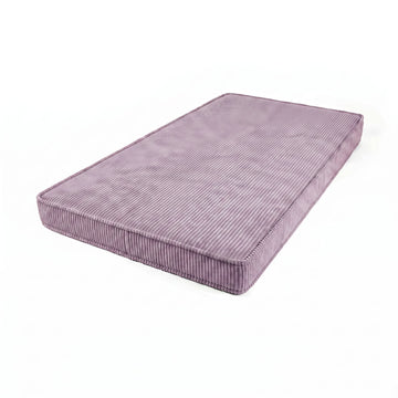 lavender corduroy mattress by bettys home on white background 