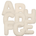 Set of 8 Boucle Letter Cushion - teddy cushion promo set