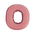 velvet letter pillow o old rose pink by bettys home