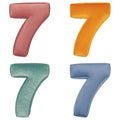 Velvet Number Cushion 7 | Number Cushion - www.bettyshome.com