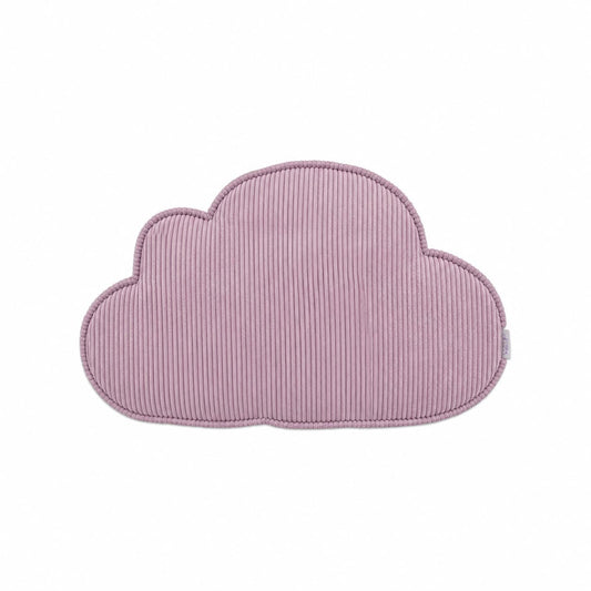 Corduroy Cloud Cushion by Bettys home. cushion in shape of cloud lavender