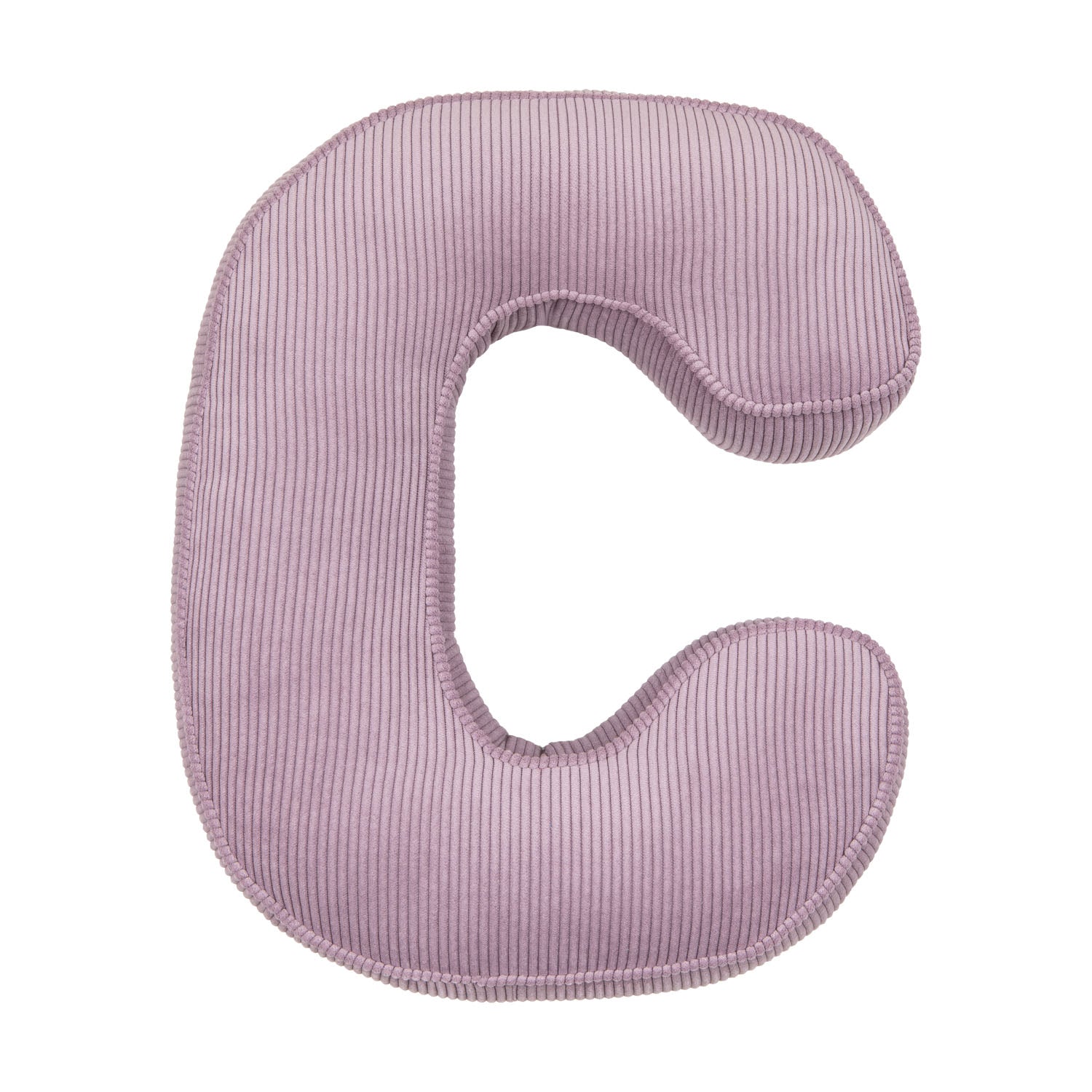 Corduroy Letter Cushion C by Bettys Home 