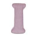 Corduroy Letter Cushion I by Bettys Home in lavender 