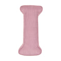Corduroy Letter Cushion I by Bettys Home in pink 