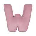 Corduroy Letter Cushion W by Bettys Home in pink 