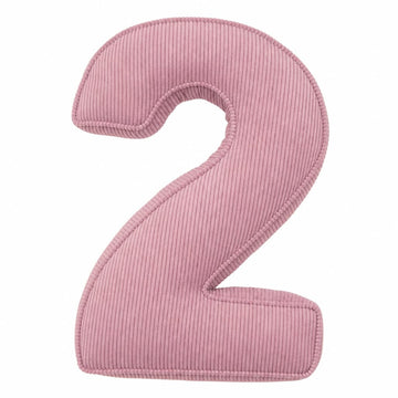 Cord Zahlenkissen 2 | Cord Nummernkissen 2