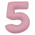 Corduroy Number Cushion 5 by Bettys home. Cushion in shape of number