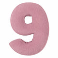 Corduroy Number Cushion 9 by Bettys home. Cushion in shape of number