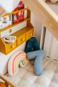 Corduroy Number Cushion by Bettys Home on kids bed