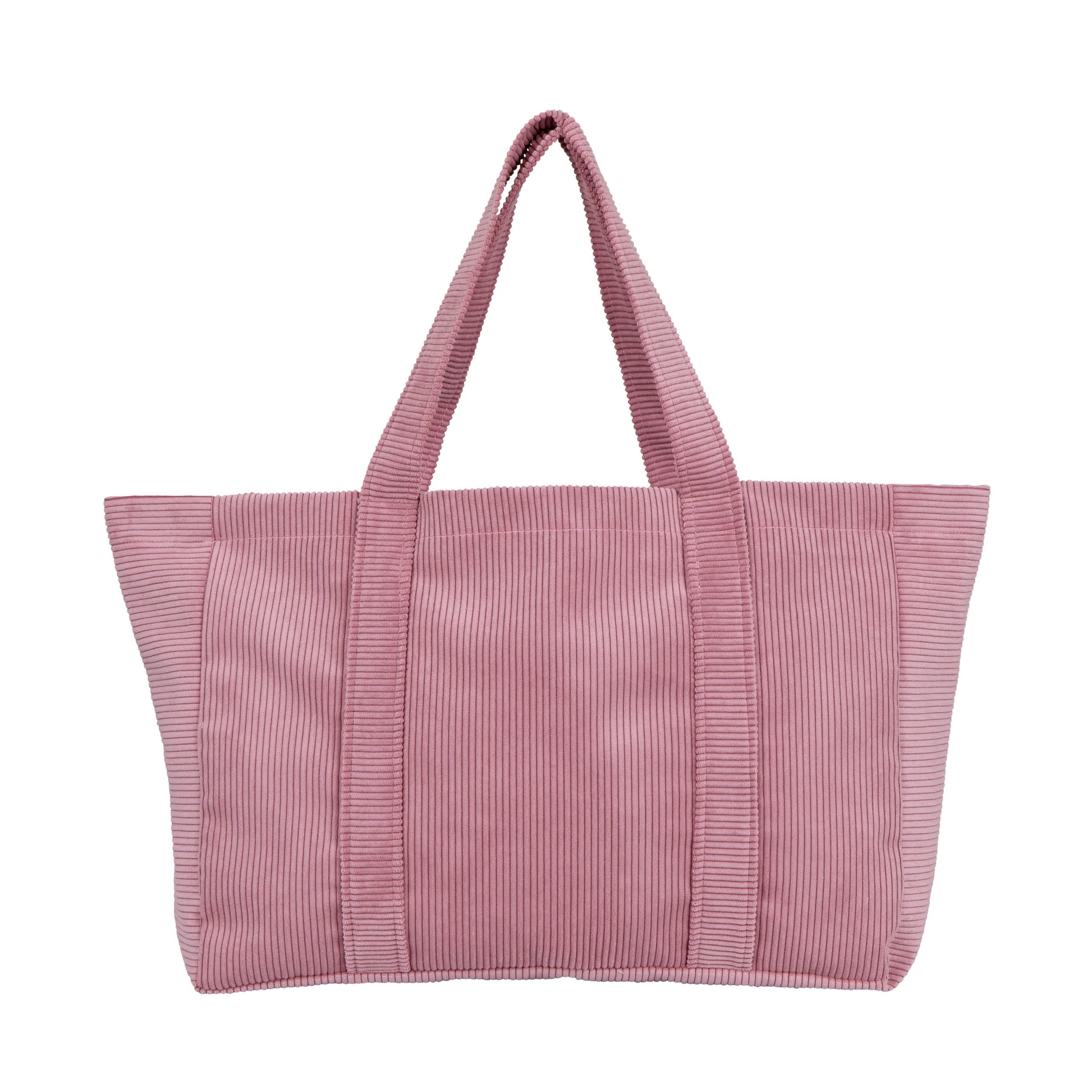 Large Corduroy Shopper Bag in Pink by Bettys Home. Corduroy Tote bag Bettys Home z