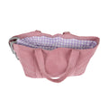 Large Corduroy Shopper Bag in Pink by Bettys Home. Corduroy Tote bag Bettys Home x