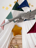 small star cushion in yellow by bettys home in kids room 