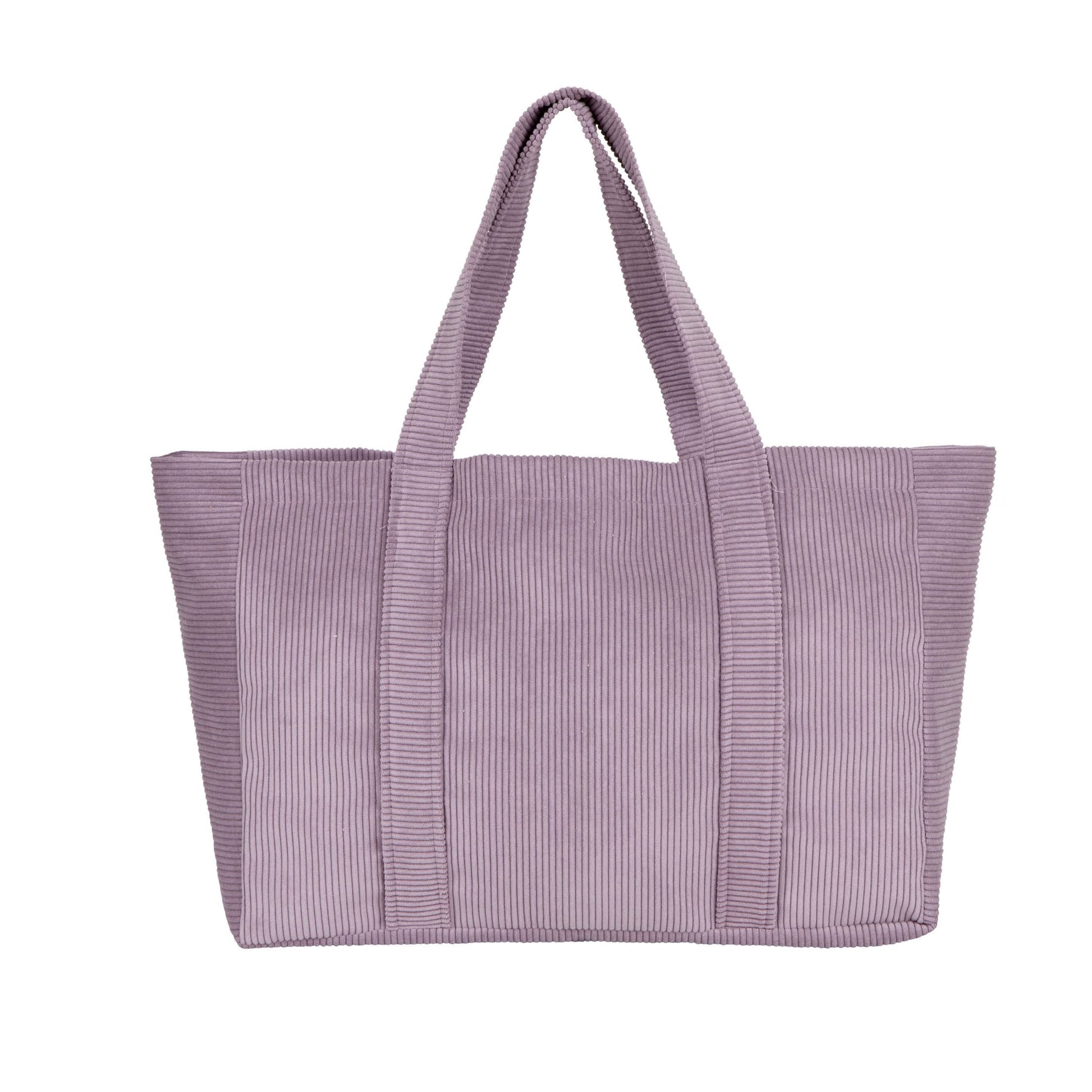 lavender tote bag by bettys home. Corduroy Shopper Bag. Large Shopper Bag c