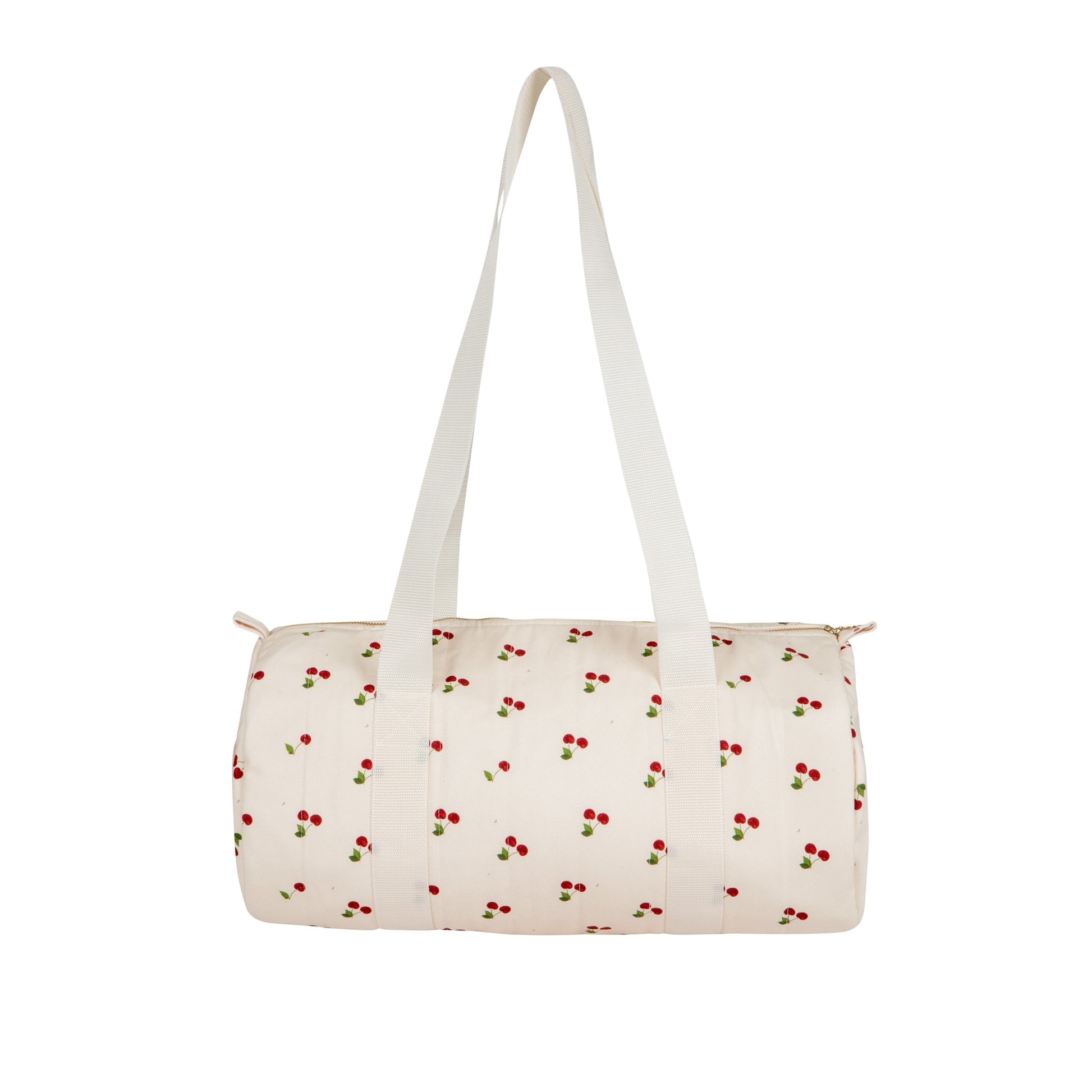 cherry duffle bag by Bettys home. Bag with cherry print  b
