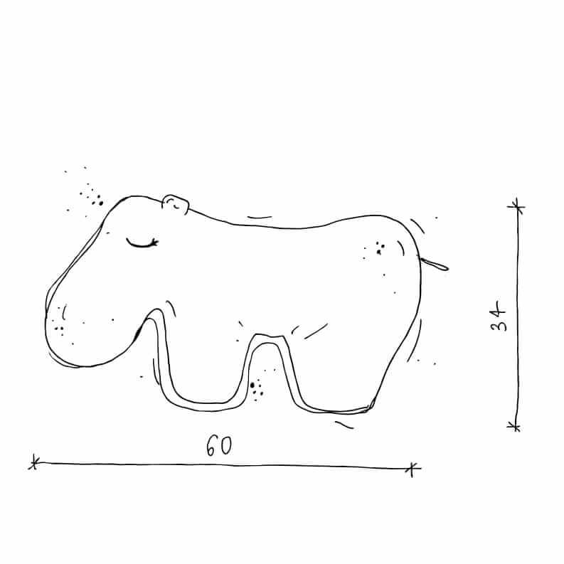 Cushion Hippo brick