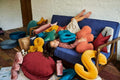 Cushion Hippo yellow