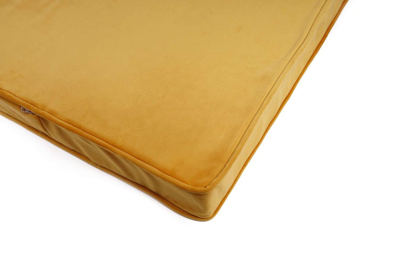 Velvet Mattress Yellow